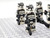 Star Wars 104th Phase 2 Wolfpack Commander Wolffe Clone Troopers 14pcs Minifigures Set