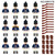 American Revolutionary War Blue Coats Custom Army Lot 12pcs M8037B