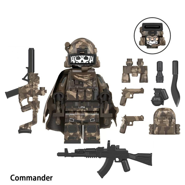 Special Forces Army Commandos Variations Custom Minifigures ...