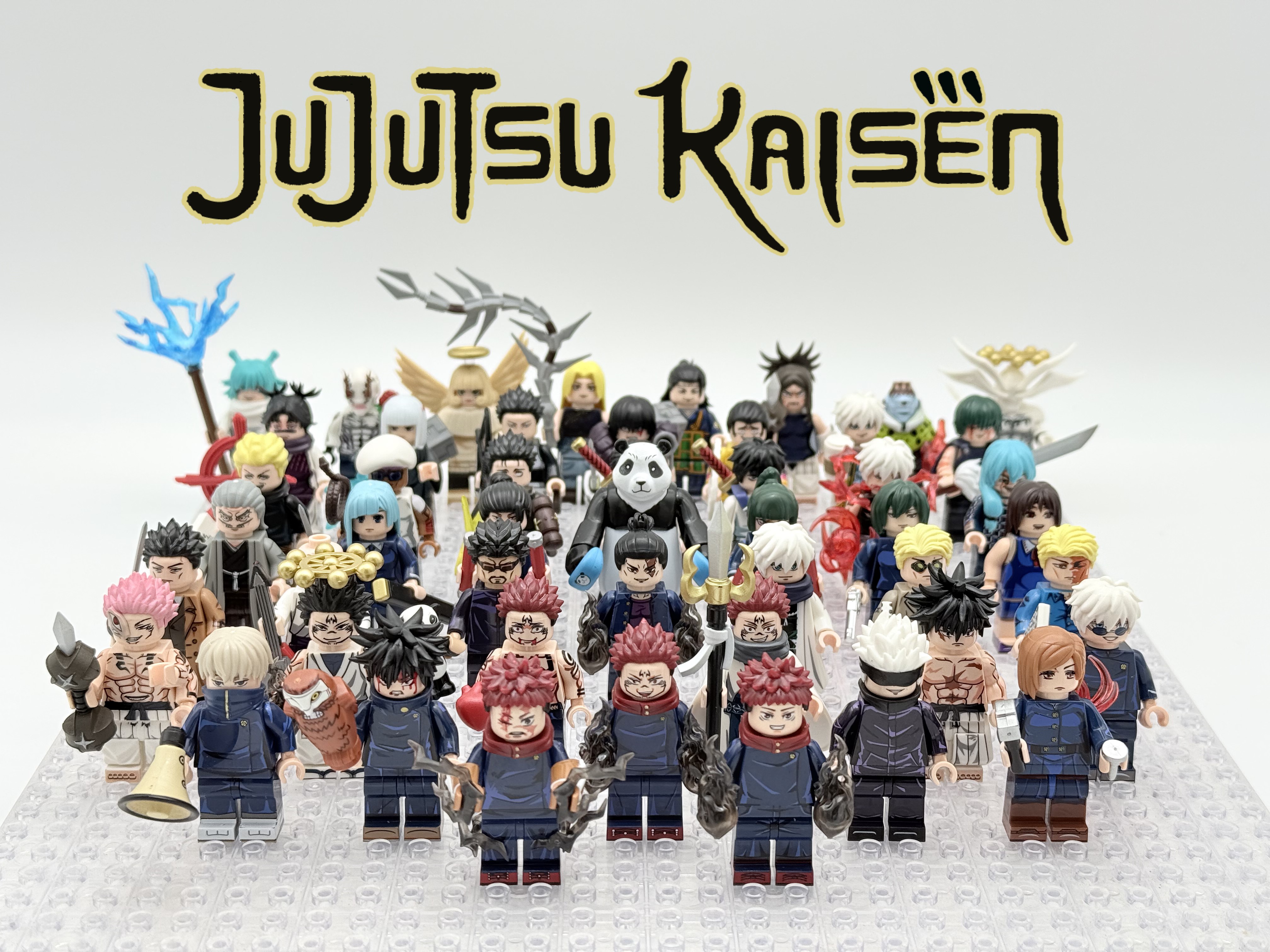 Jujutsu Kaisen Manga Custom Minifigures Collections Set 49pcs