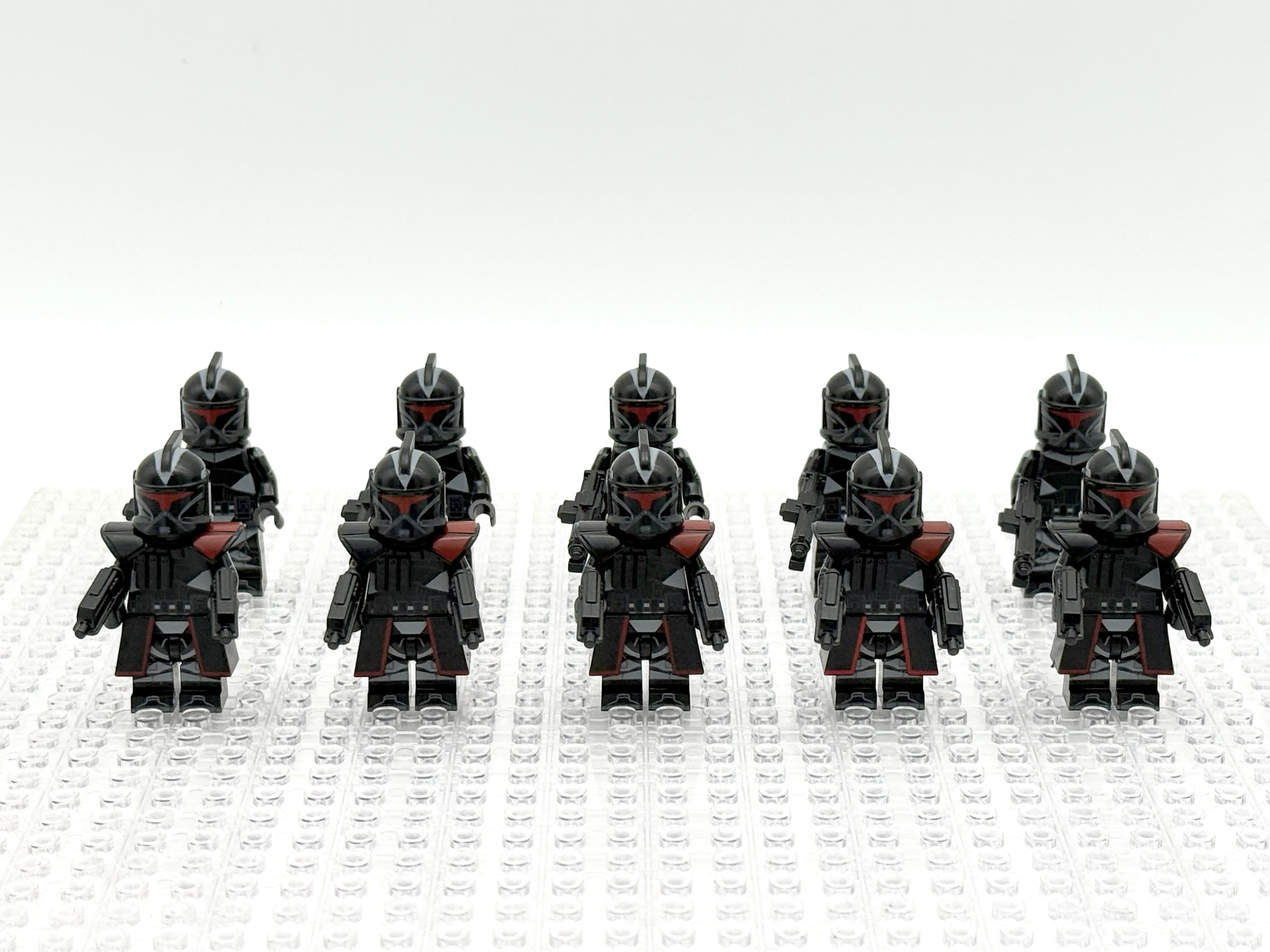 Star Wars Phase 1 Shadow Clone Trooper Custom Minifigures - J's