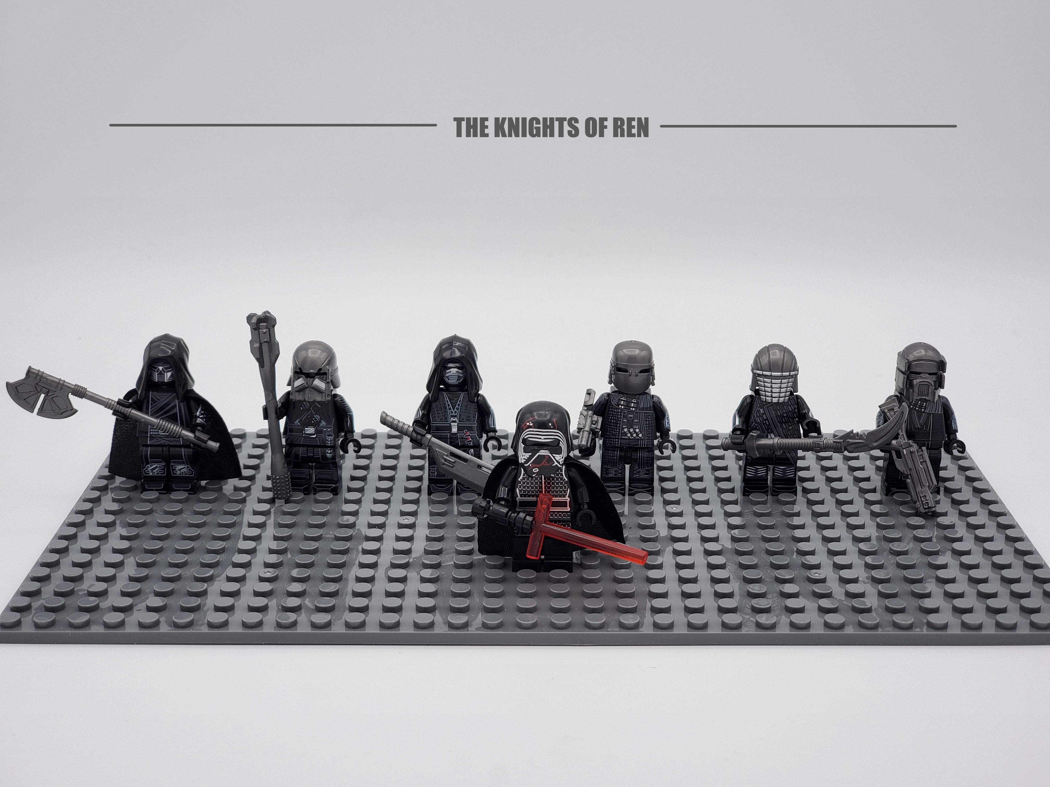 Star Wars The Knights of Ren Kylo Ren 7 Minifigures Set - J's
