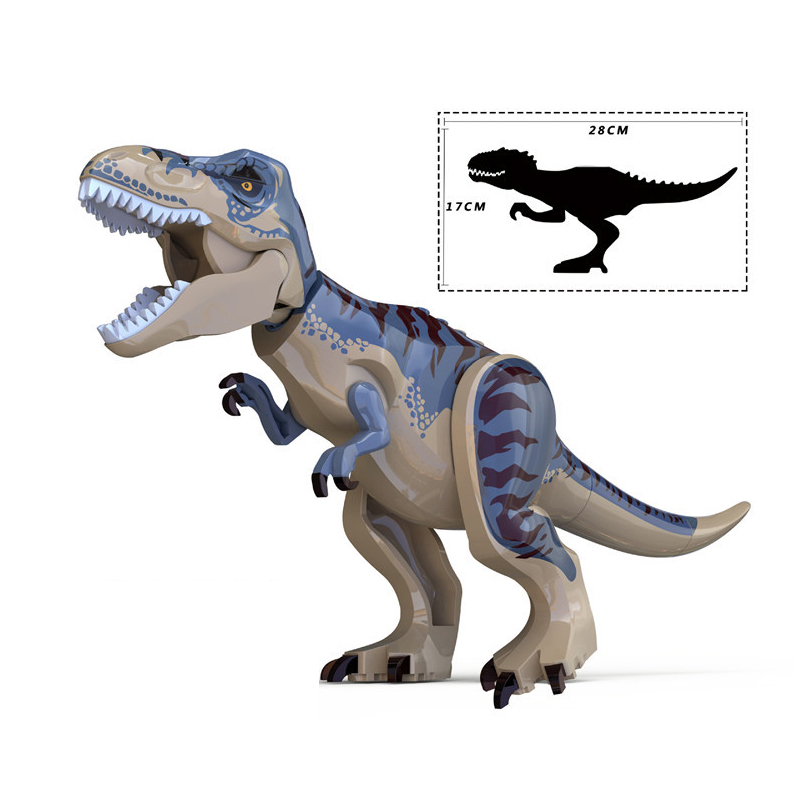 Gray T-Rex 6 inch Tall Dinosaur - J's Little Things