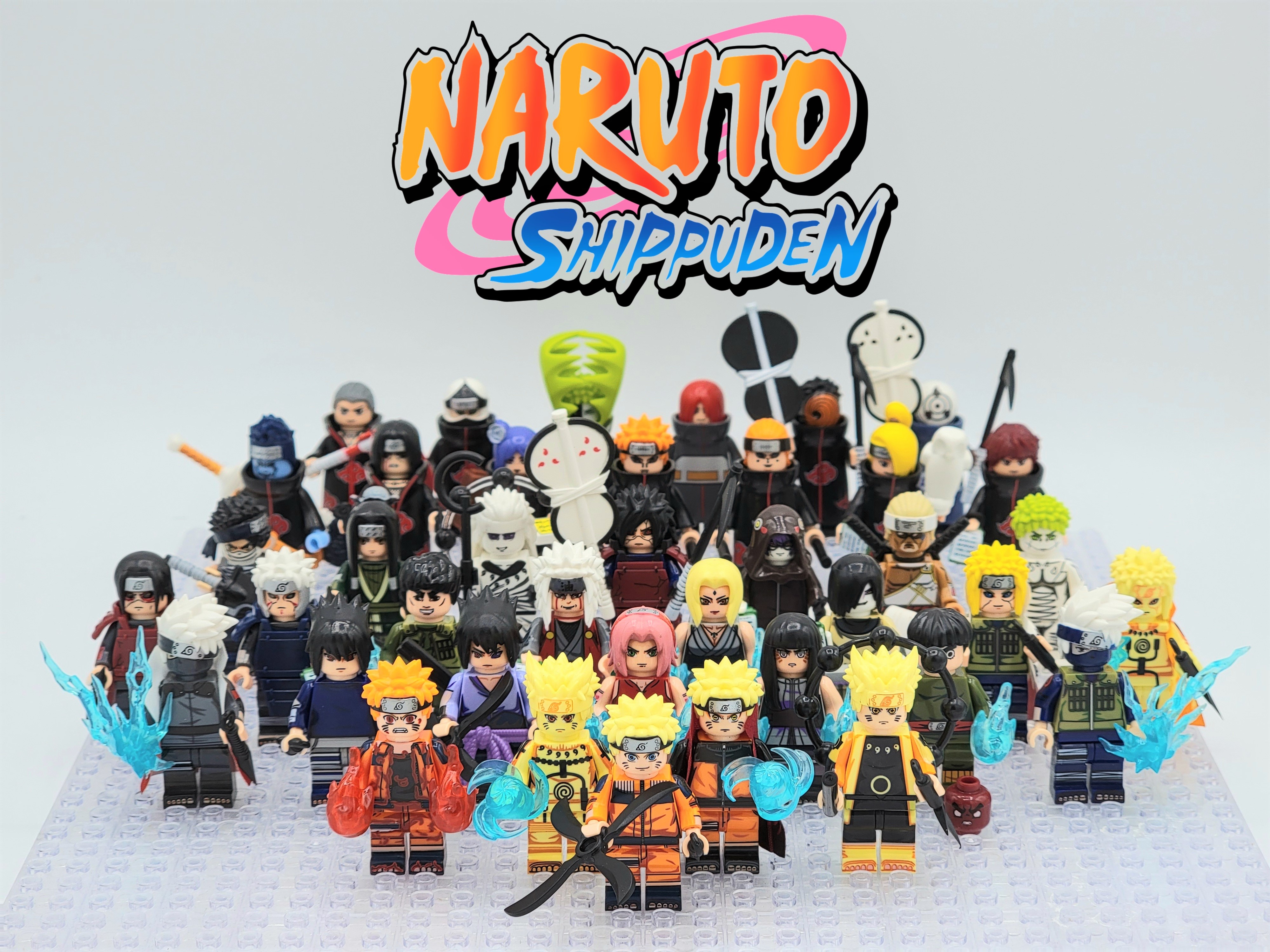 Naruto Shippuden The Minifigures Collection Set 40pcs - J's Little Things