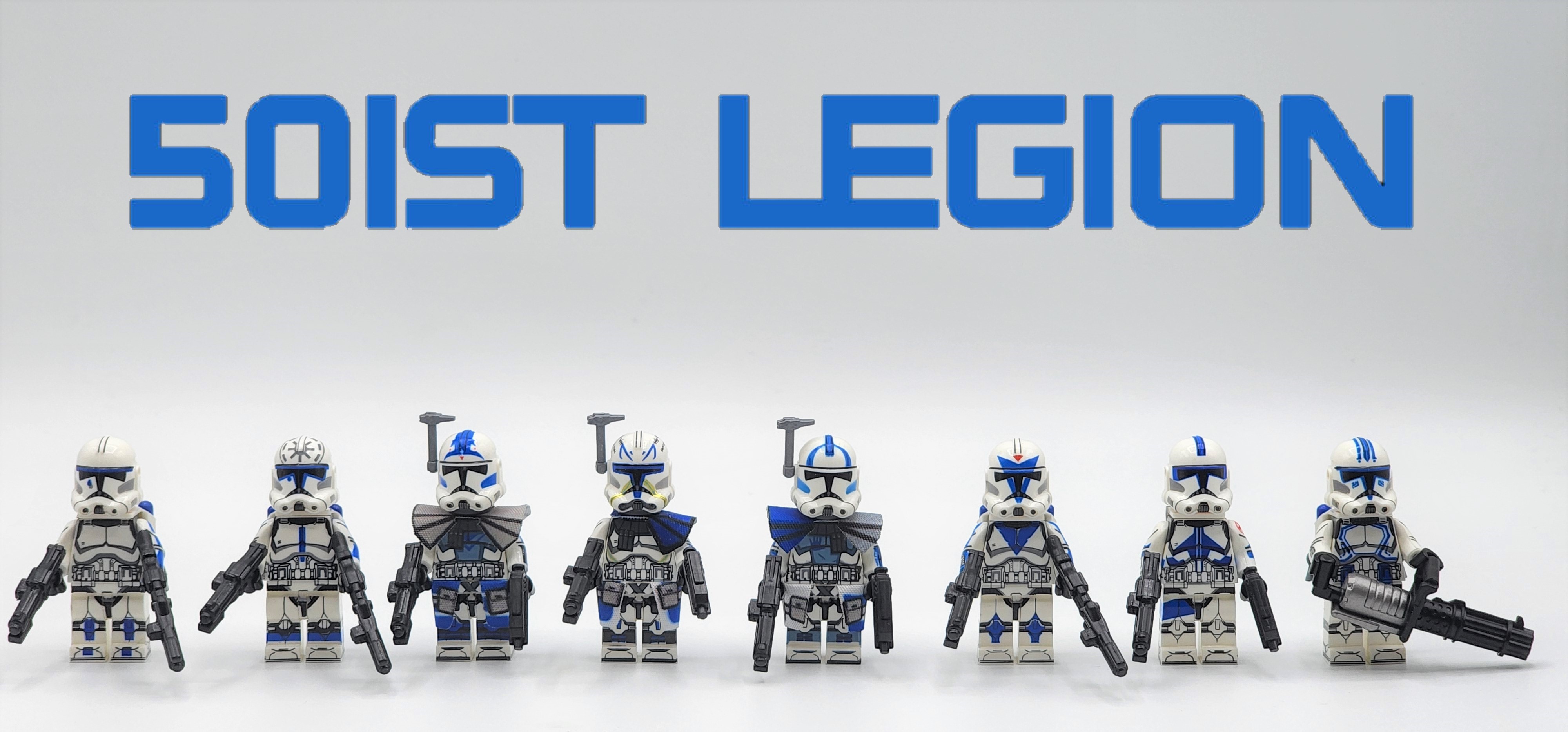 Lego Star Wars Minifigures ARC Trooper Echo 501st Legion Clone Troopers –  DelsBricks Minifigures