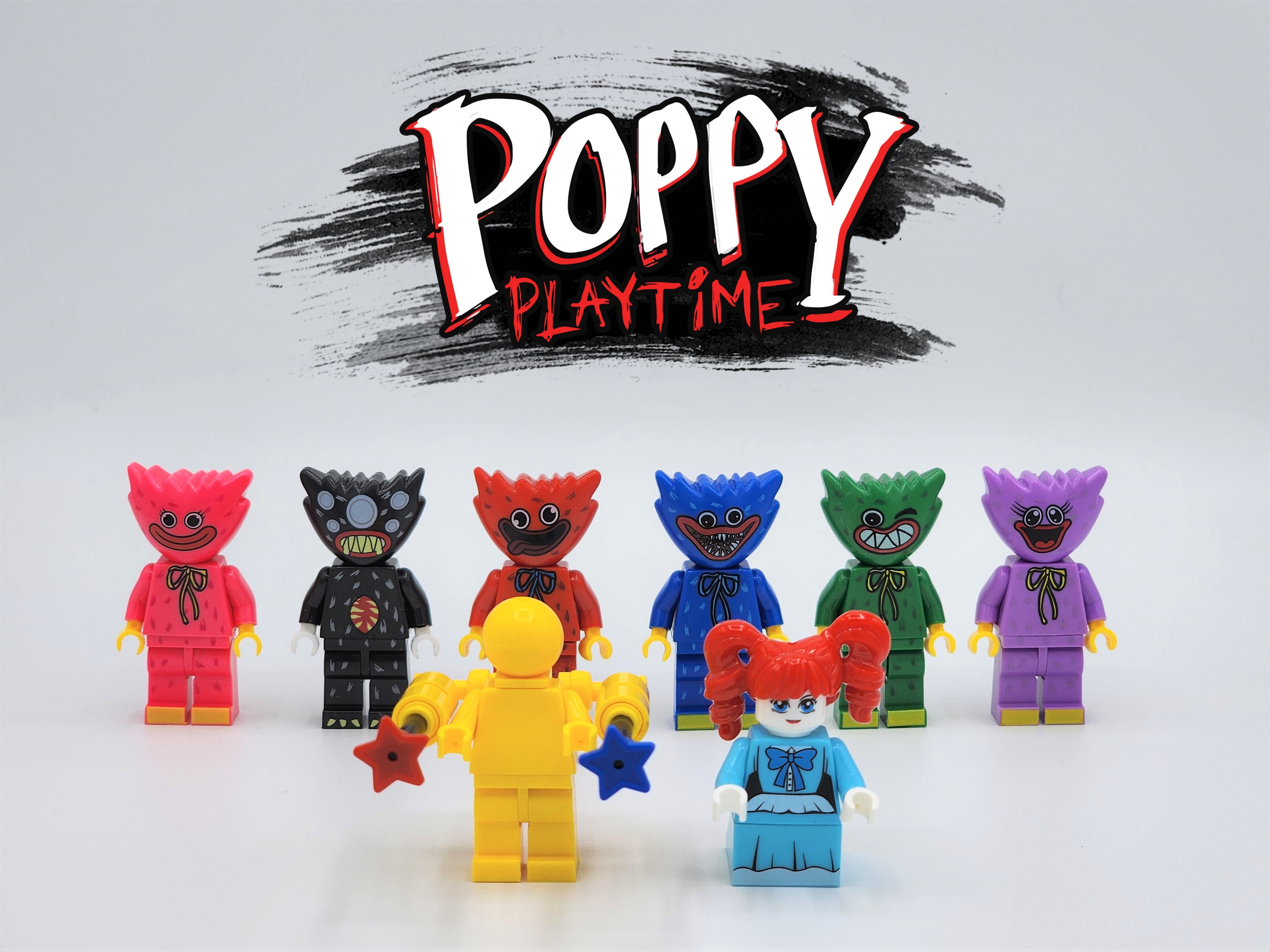 Poppy Playtime Custom Minifigures 8pcs Set - J's Little Things