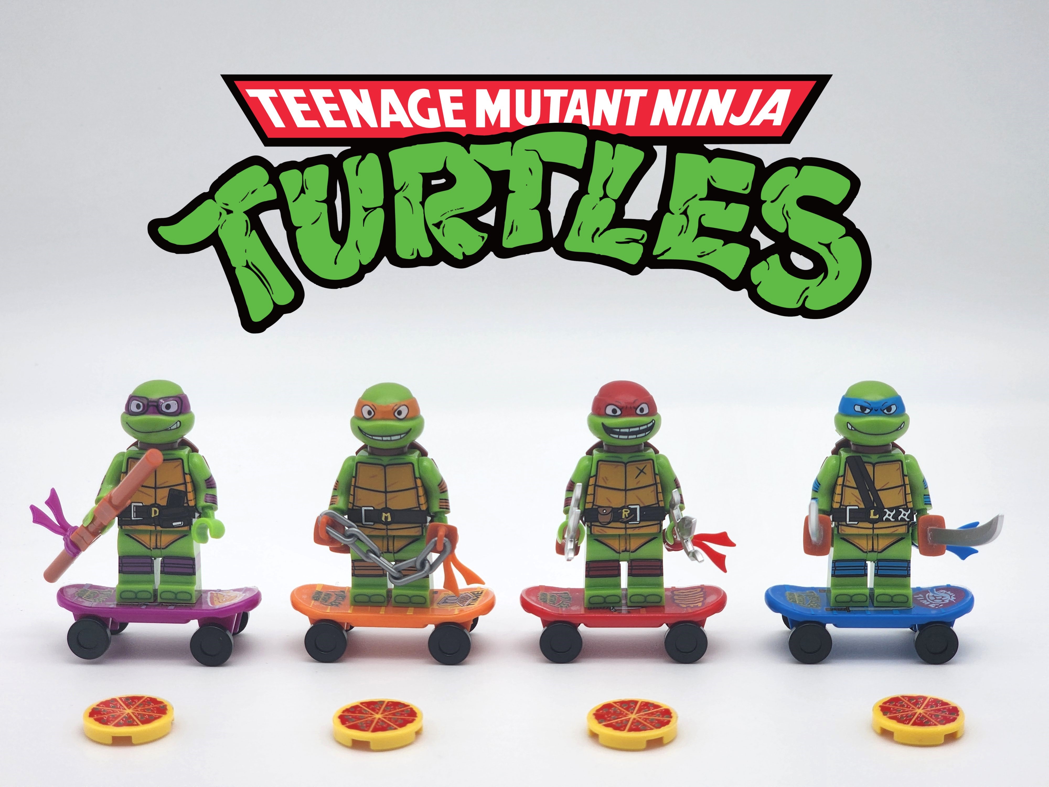 Teenage Mutant Ninja Turtles Custom minifigures – Veux Toys Shop