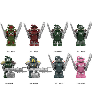 Fallout Power Armor Assortment Custom Minifigures W 2 - J's Little Things