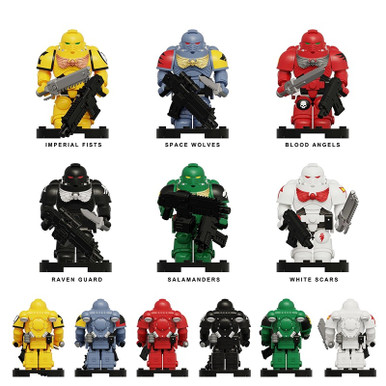 Warhammer 40K Ultramarines Minifigures (Big Figures) KT 2 - J's