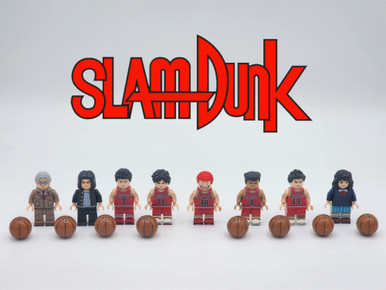 Slam Dunk Anime Custom 8 Minifgures Set