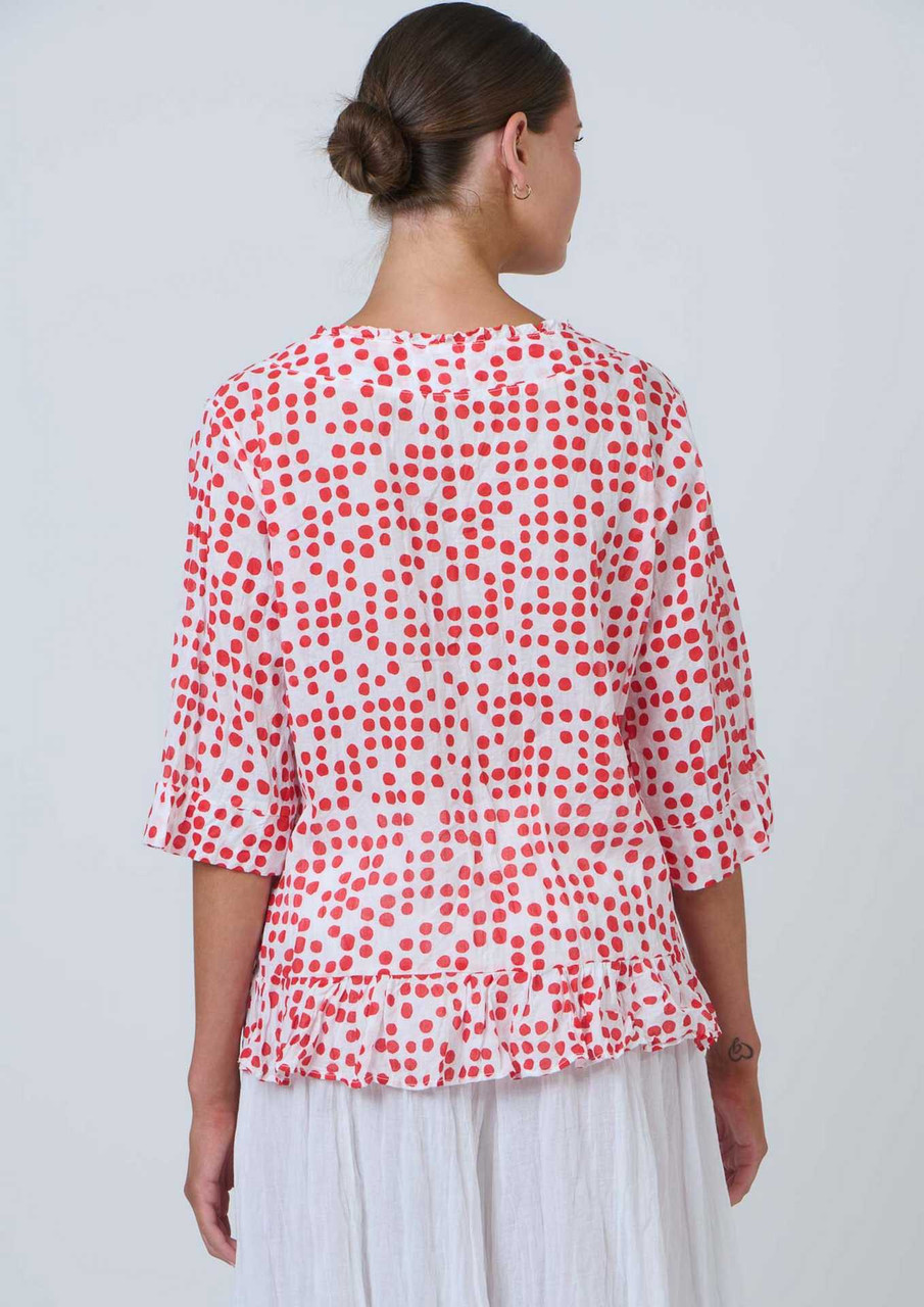 SHOP Namastai N70 - Button through Print SHIRT - JUNGLE ROAD