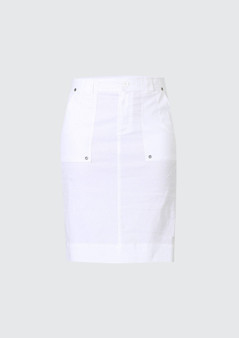 VERGE LEGION SKIRT IN WHITE
