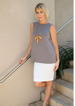 LOU LOU BAMBOO -  ALICIA Singlet - GREY