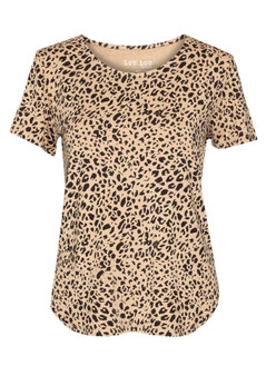 Lou LOU JANIS TEE - LEOPARD PRINT'