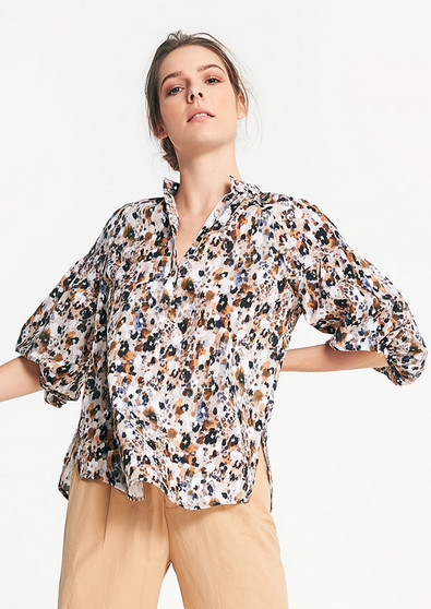 LAYERD LANTIS SHIRT IN VIRTA PRINT