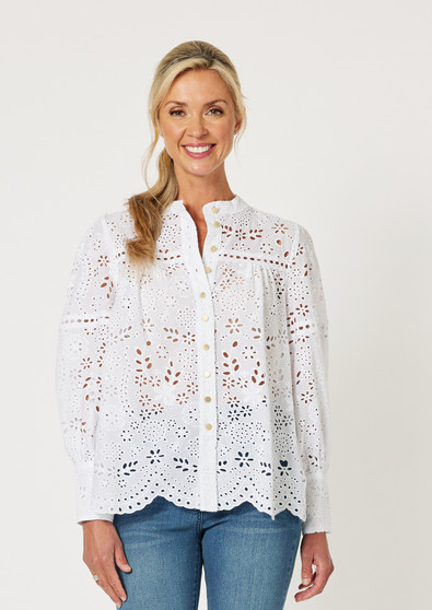 GORDON SMITH LIMANI LACE SHIRT