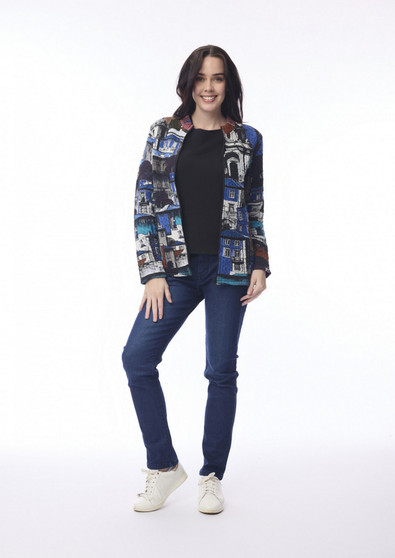 Orientique Cotton Zip Jacket (#23147)
