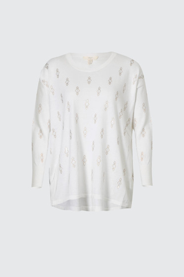 Verge 4199 Braxton Sweater - Vanilla/Platinum