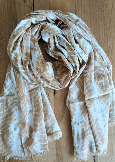 INNAMON Creation Cotton SCARF/SARONG (#17115) IN BEIGE