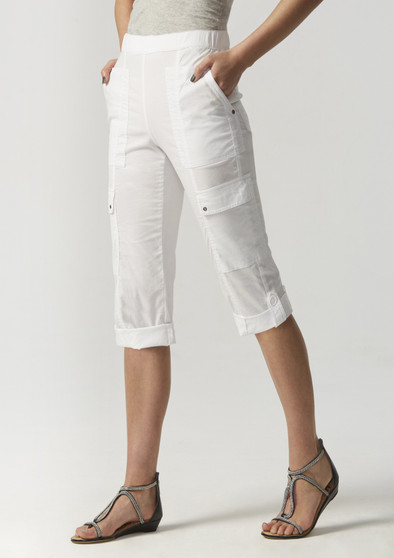 Verge Acrobat Cargo Shorts  in White