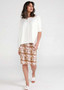 LOU LOU BAMBOO MIDI SKIRT IN NEW AZTEC PRINT