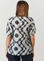 NATURALS BY OLIVE ET JULIE TOP IN  PRINT - AURA PRINT