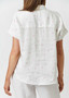 ENVELOPPE SHORT SLEEVE LINEN SHIRT - ROSIER PRINT