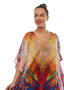 CLAIRE POWELL SURPRISE PRINT LONG MODAL KAFTAN