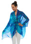 CLAIRE POWELL SILK/MODAL SCARF IN REEF PRINT