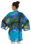 CLAIRE POWELL KIMONO TOP IN JEWEL PRINT