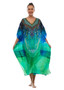 CLAIRE POWELL MODAL LONG KAFTAN IN VIVID PRINT