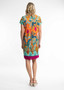 Orientique Ezy Fit Organic Cotton dress in Paphos Print