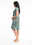 ORIENTIQUE  Cotton EZY FIT Dress in  PANORMOS Print (#71422)