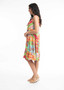 Orientique button through Layer Dress in AIYA NAPA Print (#3076)