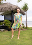 Orientique Ezy Fit cotton Dress in ELAFONISSI Print (#40009)