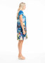 Orientique Ezy Fit Cotton Dress in SANTORINI Print (#20058)