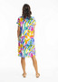 Escape by OQ S/S Shift dress in Melinda print (#30077)