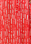 NAM ARY15 V-NECK DRESS in AVOCA CORAL PRINT