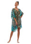 CP MODAL SHORT KAFTAN DRESS - VISION PRINT