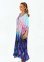 Claire Powell MODAL Long Kaftan dress in Opulence Print