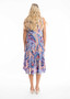 Orientique S'less Cotton Boho Midi Dress in RADHANGAR Print (#81294)