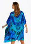 Claire Powell MODAL SHORT KAFTAN DRESS - AQUATICA PRINT Claire Powell MODAL SHORT KAFTAN DRESS - AQUATICA PRINT