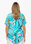 Claire Powell V-Neck MODAL Top in SAKURA Print Claire Powell V-Neck MODAL Top in SAKURA Print