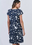 Naturals BY OJ CAP SLEEVE  Printed stretch cotton Dress (OJGA237) Naturals BY OJ CAP SLEEVE  Printed stretch cotton Dress (OJGA237)