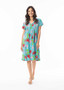 Orientique EZY FIT Cotton Dress in OVAHE Print (#30161) Orientique EZY FIT Cotton Dress in OVAHE Print (#30161)
