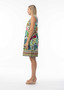 ORIENTIQUE Reversible Cotton Dress in OVAHE Print (#30162) ORIENTIQUE Reversible Cotton Dress in OVAHE Print (#30162)