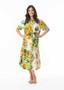 Orientique Collared Patchwork Midi Dress in GUATEMALA Print (#30172) Orientique Collared Patchwork Midi Dress in GUATEMALA Print (#30172)