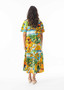 Orientique Collared Patchwork Midi Dress in GUATEMALA Print (#30172) Orientique Collared Patchwork Midi Dress in GUATEMALA Print (#30172)