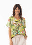 Escape by OQ RAYON S/S Top in CECILIA Print (#12260) Escape by OQ RAYON S/S Top in CECILIA Print (#12260)