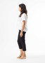 Orientique Bangalene Capri Pant (#5620) in BLACK